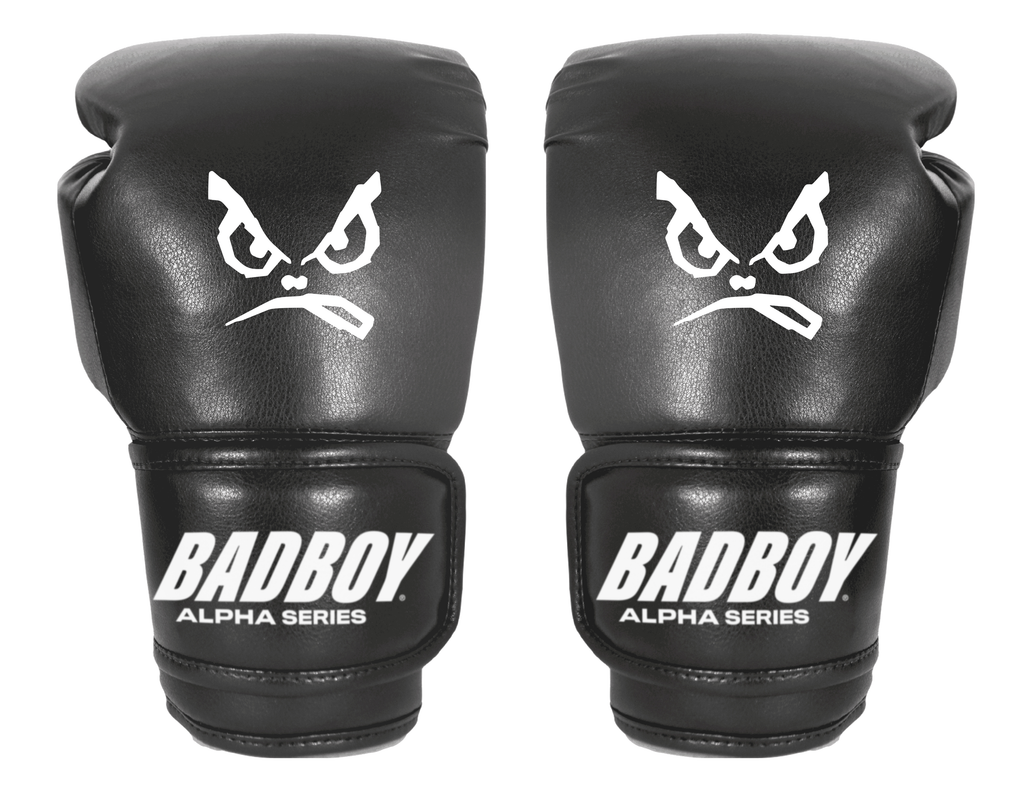 Luva de Muay Thai e Boxe Infantil 8Oz Preta Bad Boy