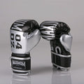 Luva 4oz para Boxe e Muay Thai - Cinza e Preta