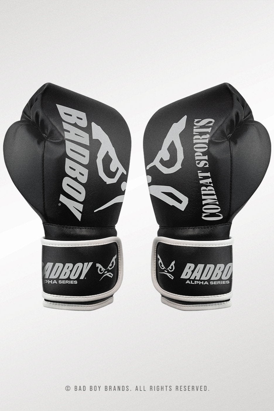 Luva de Muay Thai e Boxe 12Oz Preta Bad Boy