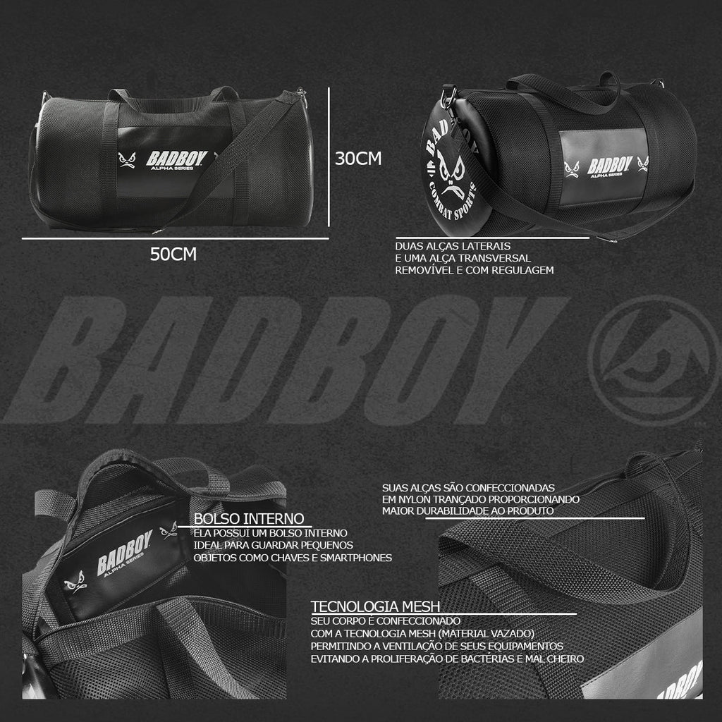 Mala para Muay Thai Preta Bad Boy