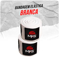 Bandagem de Boxe/Muay Thai/MMA Branca 5M - MKS