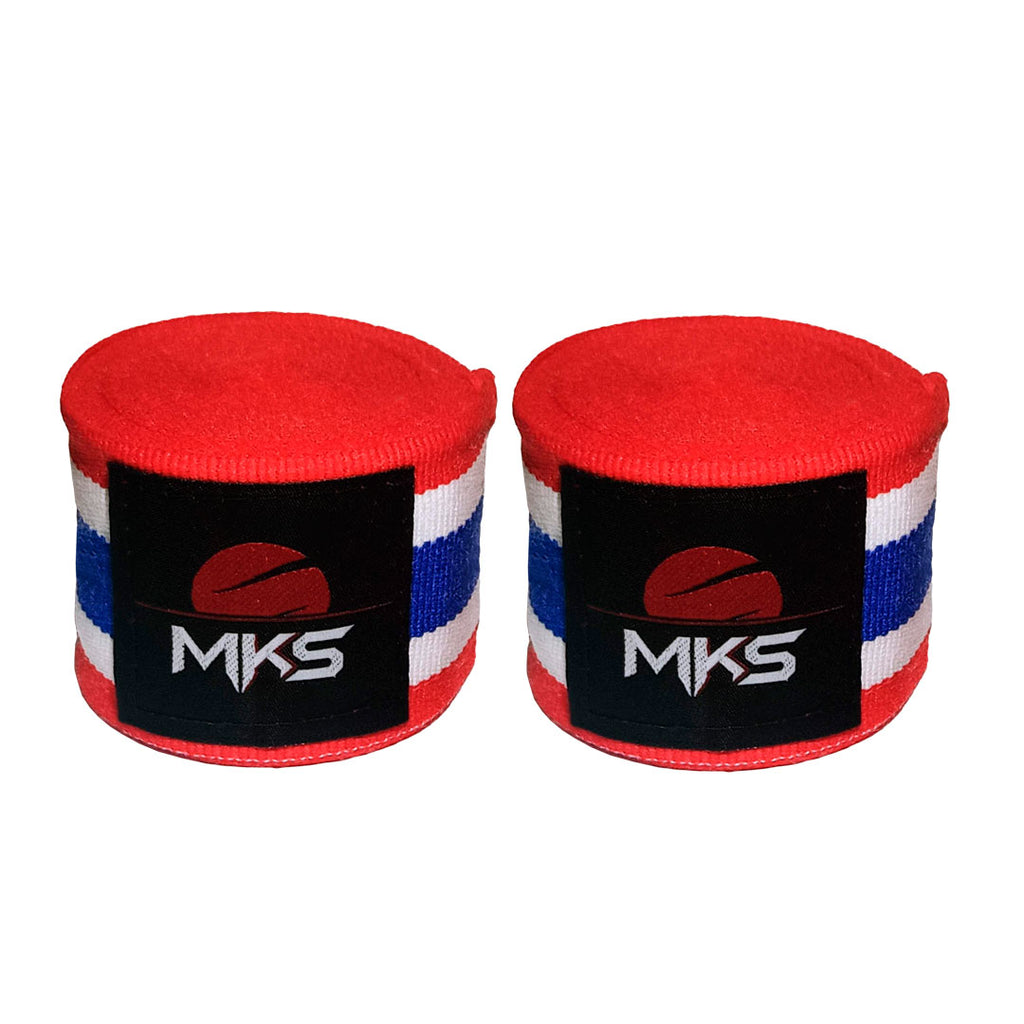 Bandagem de Boxe/Muay Thai/MMA Vermelha 5M - MKS