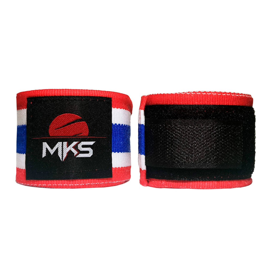 Bandagem de Boxe/Muay Thai/MMA Vermelha 5M - MKS