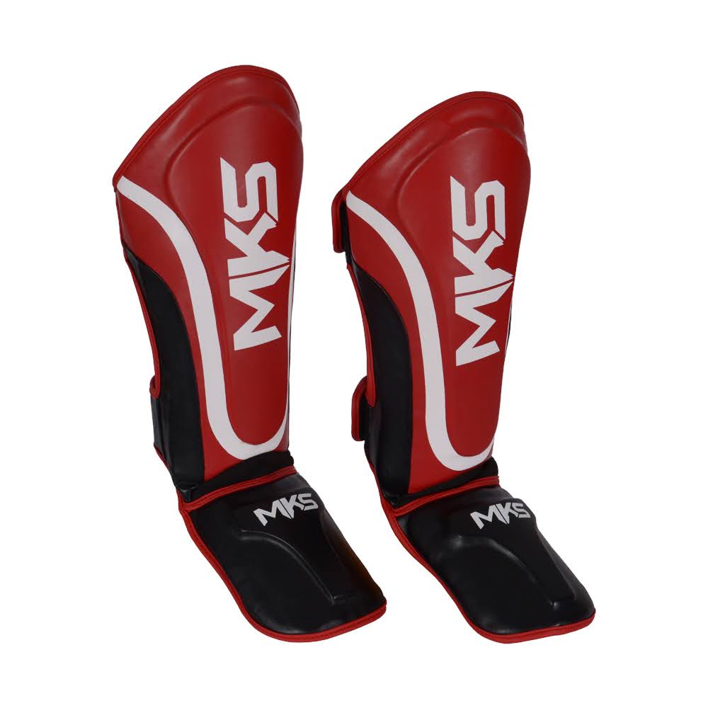 Caneleira Muay Thai Vermelha MKS Prospect