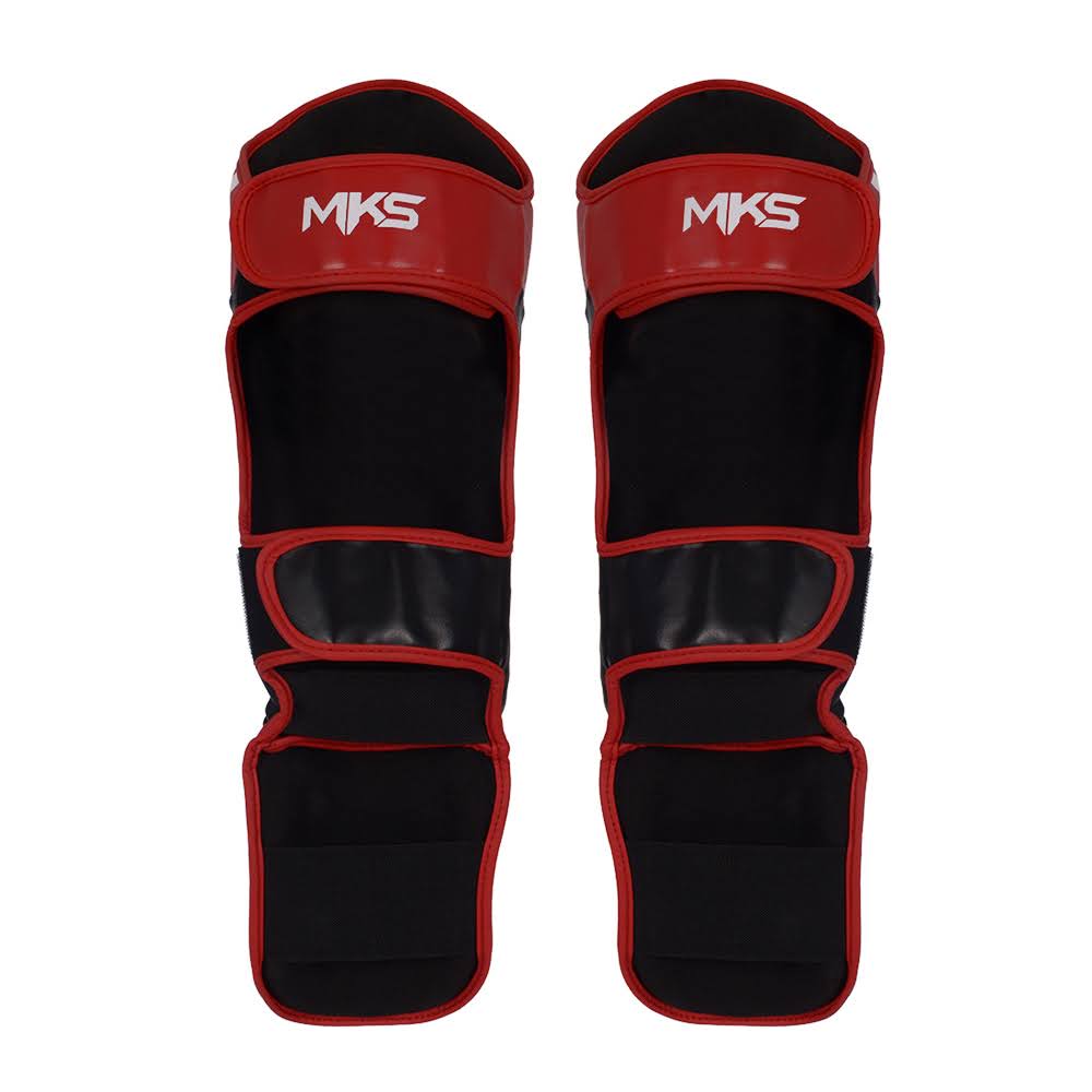 Caneleira Muay Thai Vermelha MKS Prospect