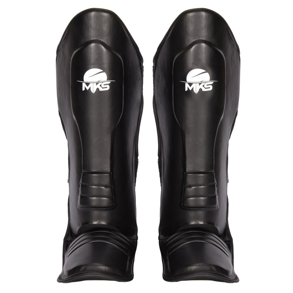 Caneleira Muay Thai Preta MKS Armour