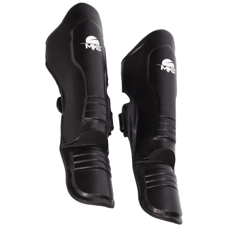 Caneleira Muay Thai Preta MKS Armour