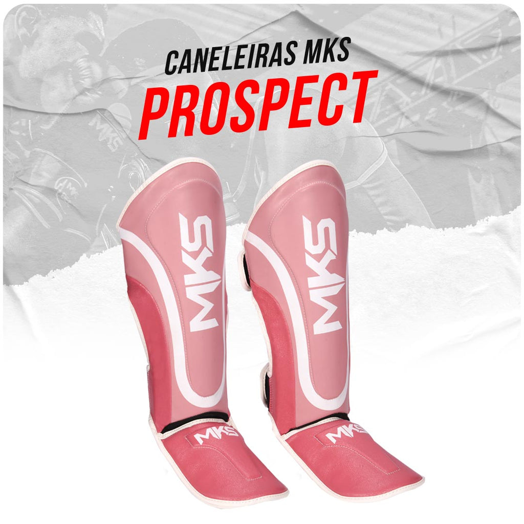 Caneleira Muay Thai Rosa MKS Prospect