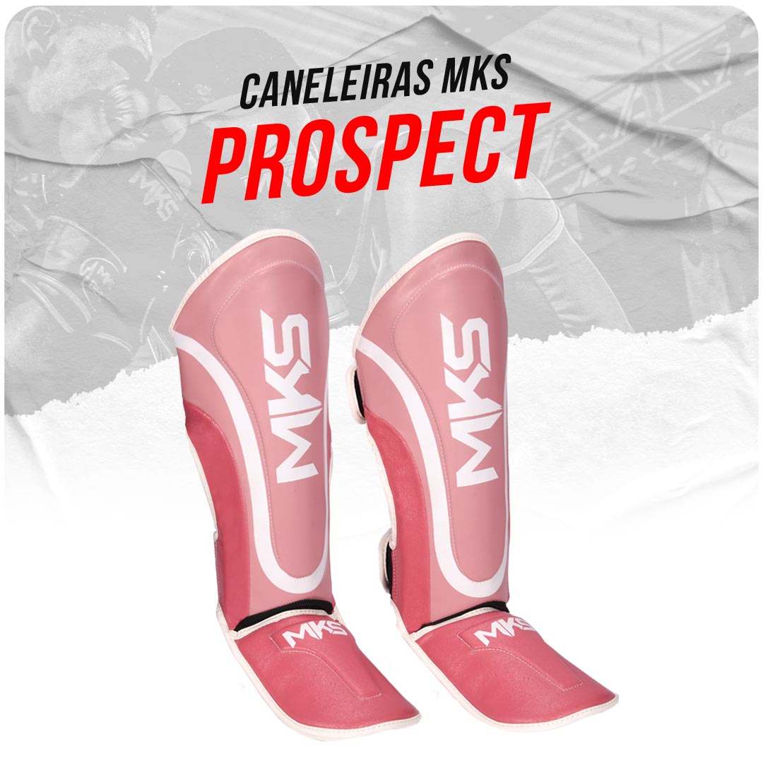 Caneleira Muay Thai Rosa MKS Prospect