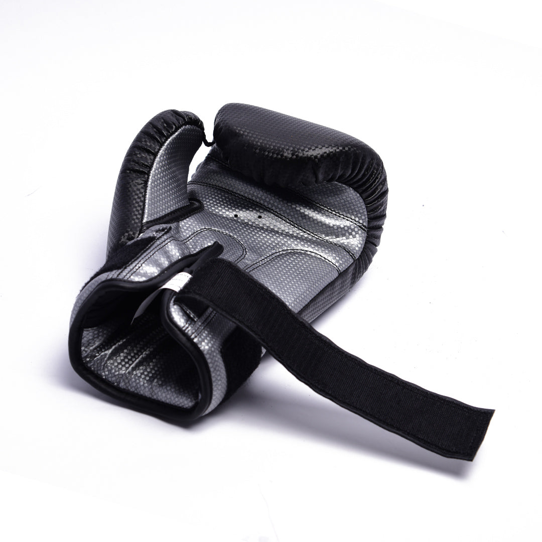 Luva de Muay Thai / Boxe Preto e Vermelho MKS New Prospect