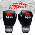 Luva de Muay Thai / Boxe Preto e Vermelho MKS New Prospect