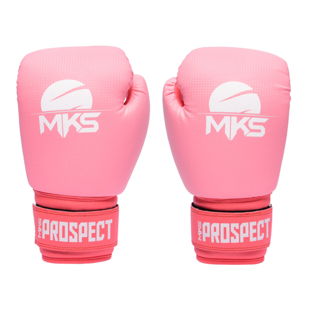 Luva de Muay Thai/Boxe Rosa MKS New Prospect