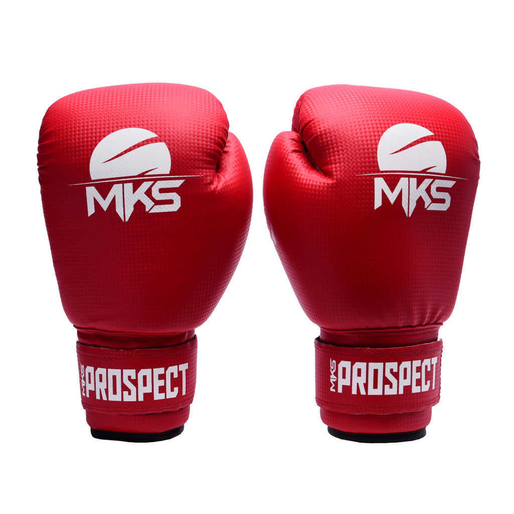 Luva de Muay Thai / Boxe Vermelha MKS New Prospect