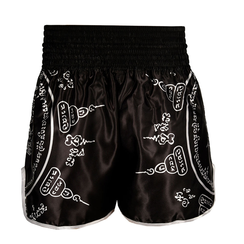 Shorts Muay Thai Preto Combat MKS