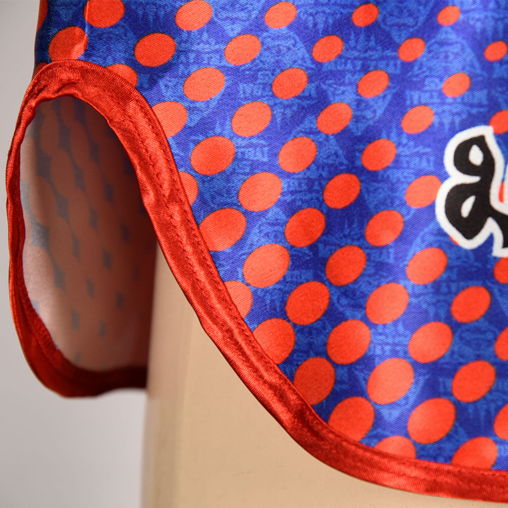 Shorts Muay Thai Vermelho/Azul Combat MKS